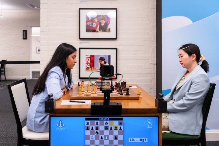 Chess news — Tan Zhongyi Extends Lead at Cairns Cup