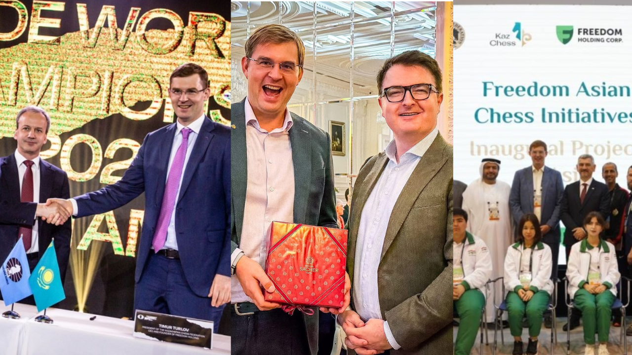 Chess news — How Many Federations is Timur Turlov Funding?