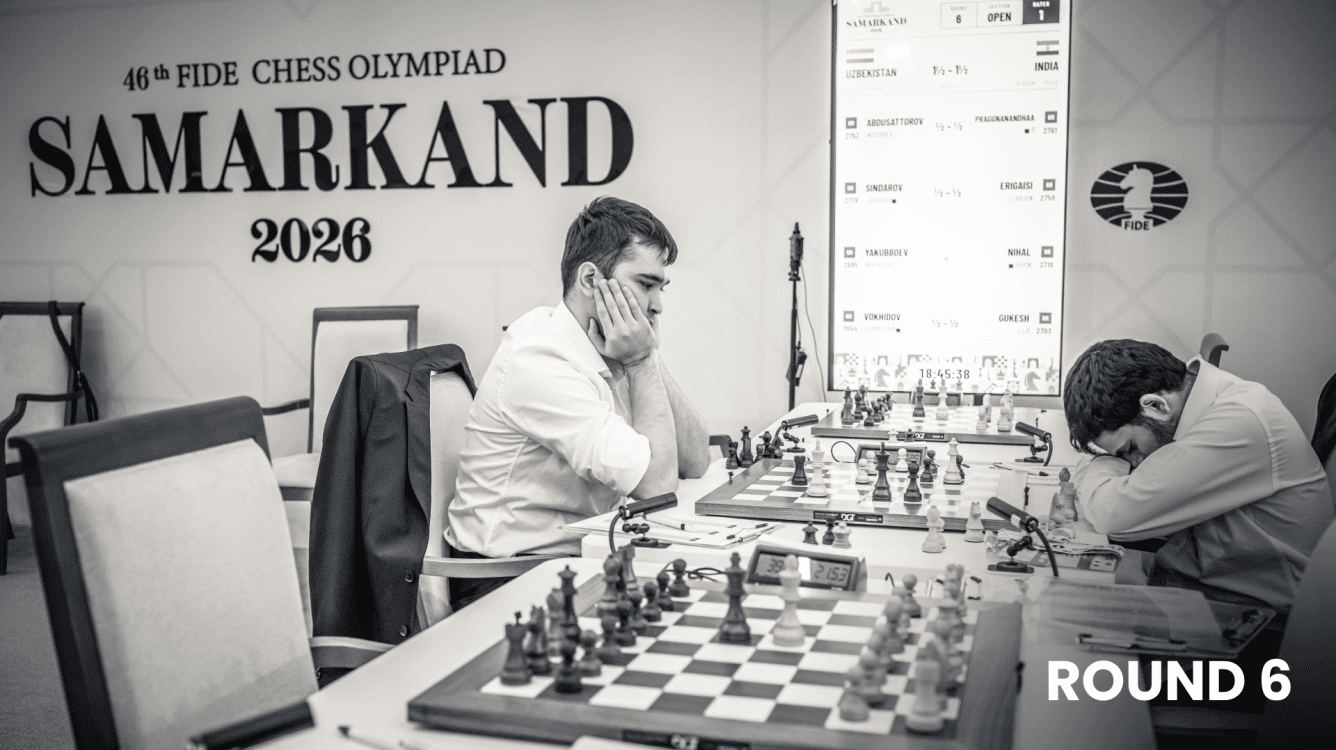 Chess news — A Blundered Queen Hands Uzbekistan the Sole Lead Heading Into the Rest Day