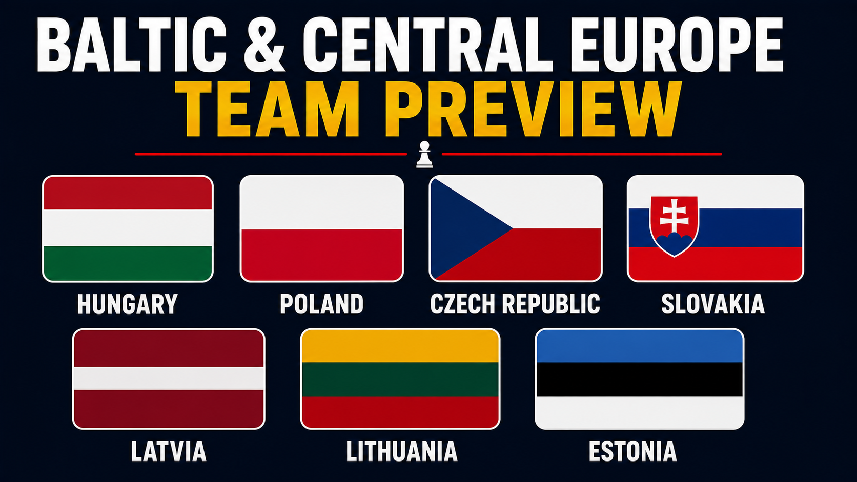 Chess news — The Complete Olympiad 2026 Guide: Baltic and Central Europe