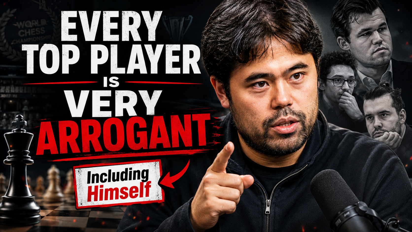 Chess news — Nakamura: "Every Top Player Is Very Arrogant" — Including Himself