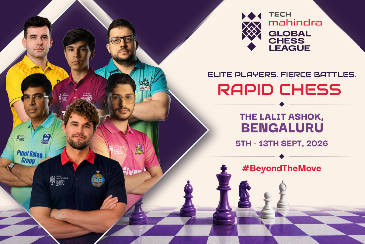 Chess news — Global Chess League Reaches Midpoint with All Teams in Contention
