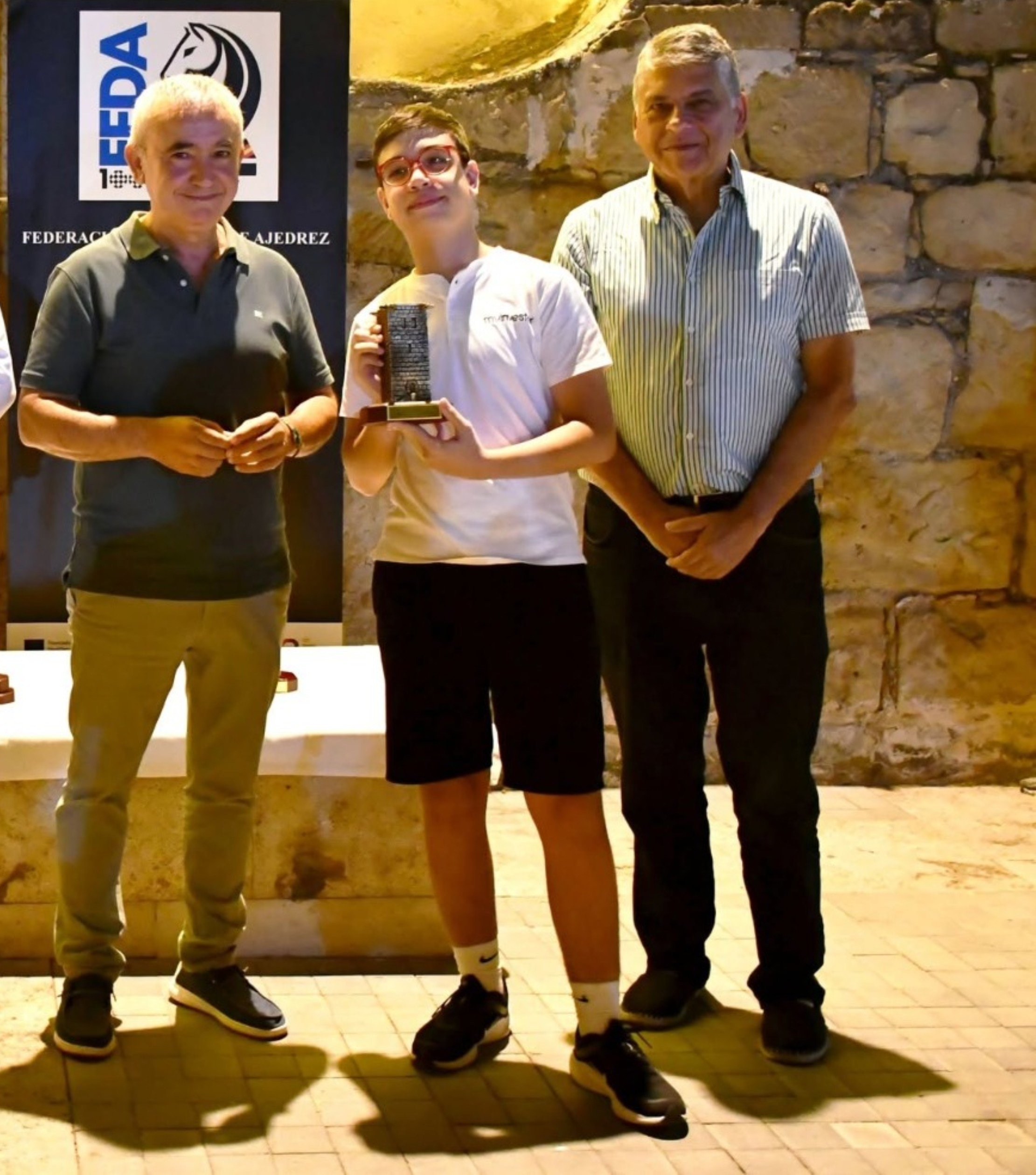 Chess news — Faustino Oro Takes Best U18 Prize at Spanish Rapid Championship