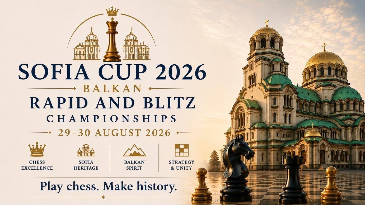 Chess news — Preview: Balkan Rapid and Blitz Championships Land in Sofia This Weekend