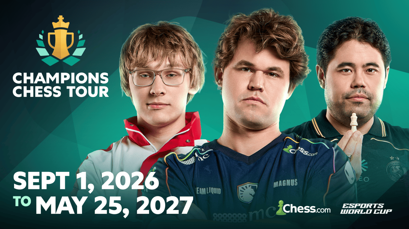 Chess news — Champions Chess Tour to Retain Esports World Cup Qualification Role with Adjusted Format