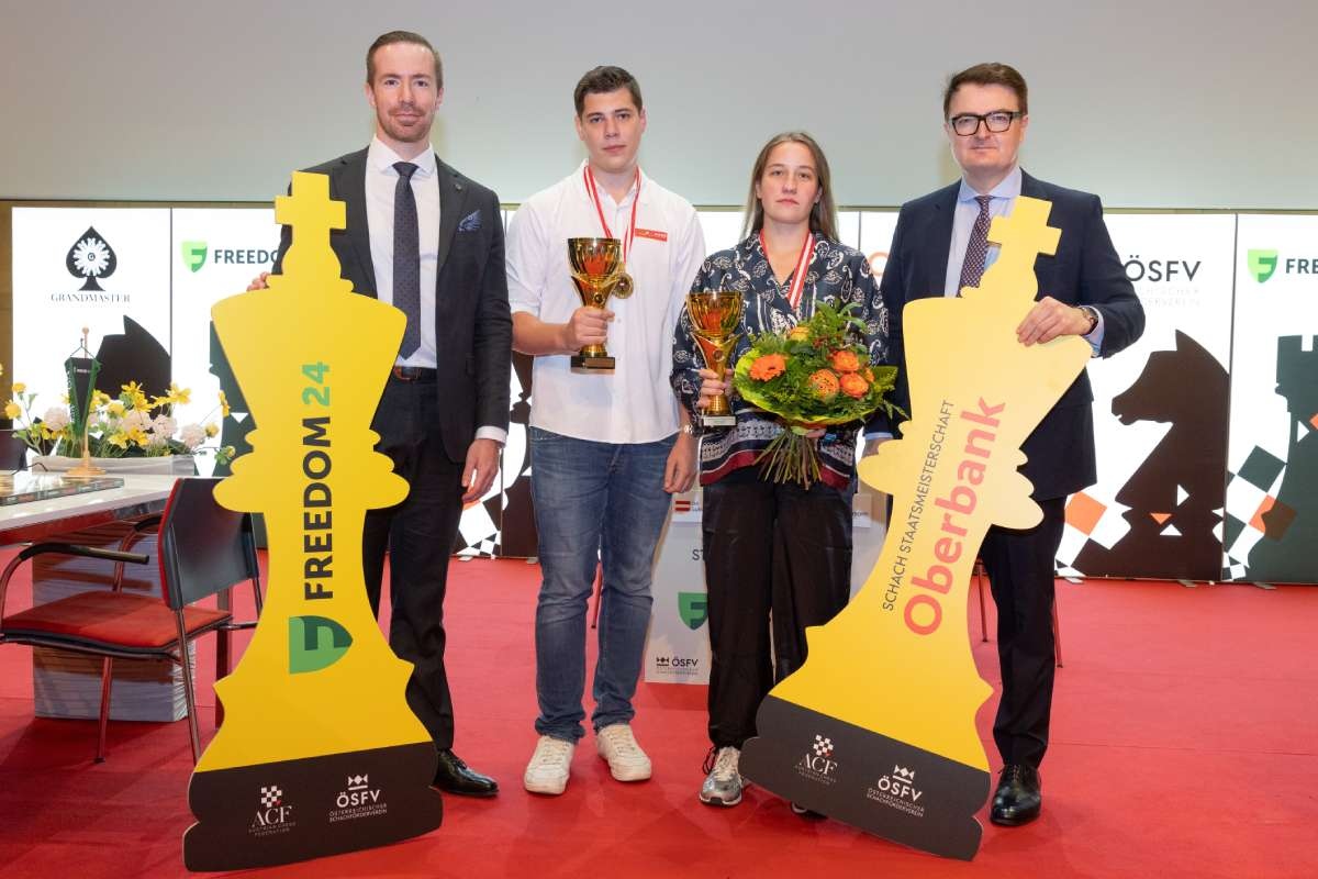 Chess news — Dominik Horvath and Olga Badelka Crowned Austrian Champions
