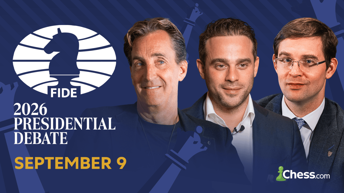 Chess news — Chess.com to Host First FIDE Presidential Debate on September 9